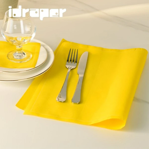 Yellow Holiday Cloth Napkins Factory